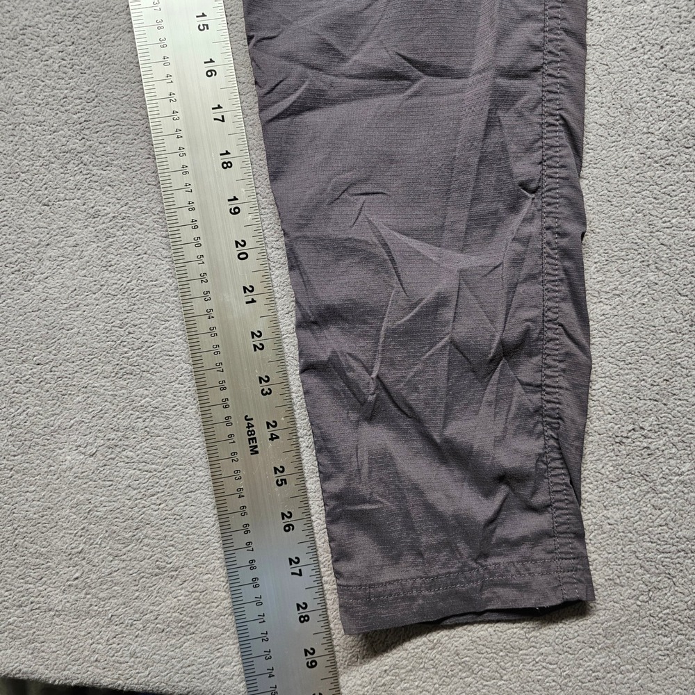 LL Bean Vista Camp Pants Womens Size S Tall Gray Stretch Outdoor TravelHiking - Picture 3 of 11
